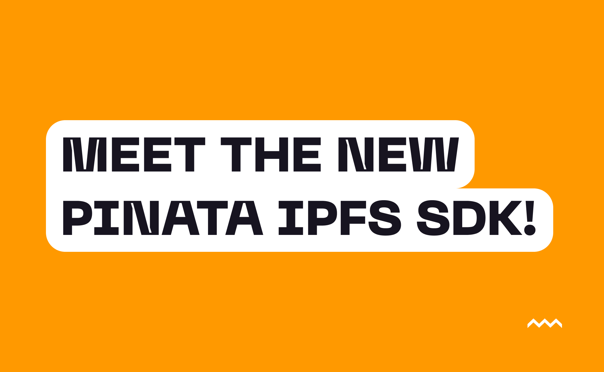 Announcing the New Pinata IPFS SDK