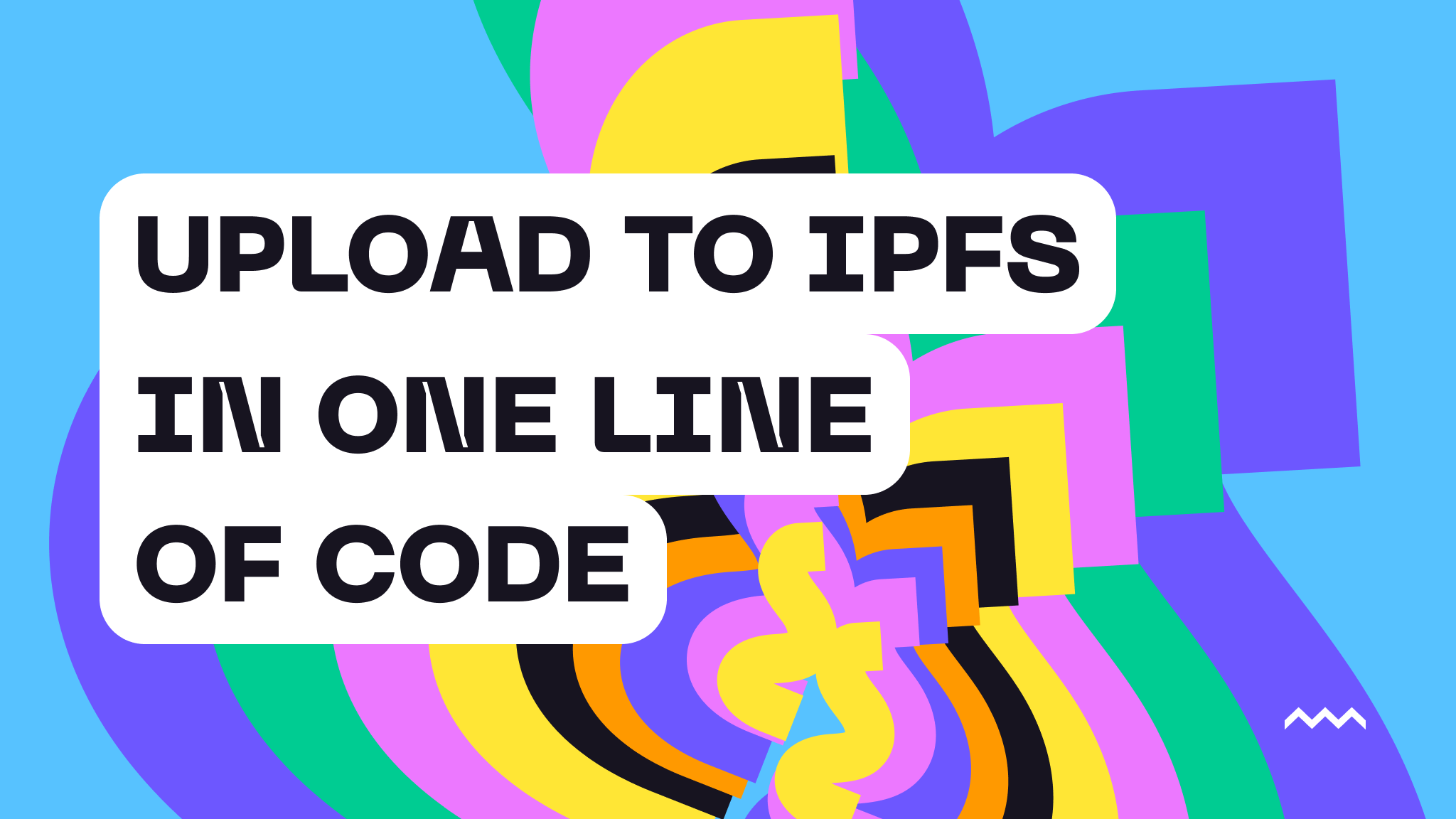 Upload to IPFS in One Line of Code